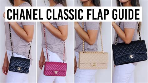 chanel bag sizes and prices.